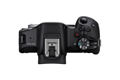 Canon EOS R50 Creator Kit + Objetivo RF-S 18-45mm